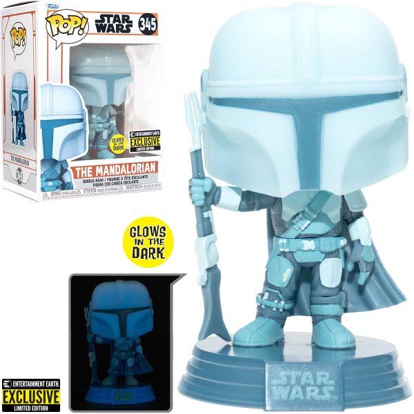 blue mandalorian funko pop