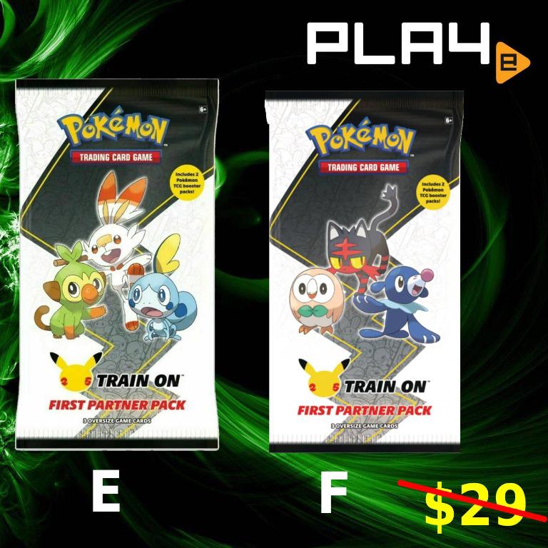 pokemon trading card game train on first partner pack Alola Region This collection includes 1 booster pack containing 3 of 9 illustration rare Pokemon to reprint classic cards