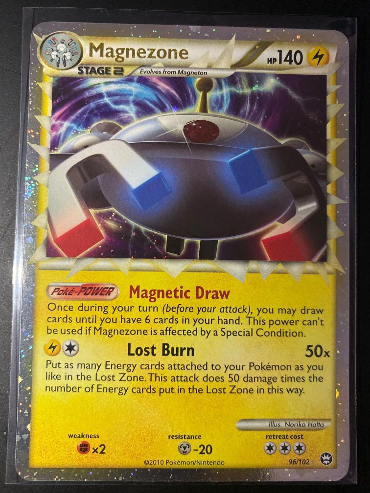 Pokemon Trading Card Game Hgss Triumphant Magnezone Prime 96 102 Tcg Hobbies Toys Toys Games On Carousell