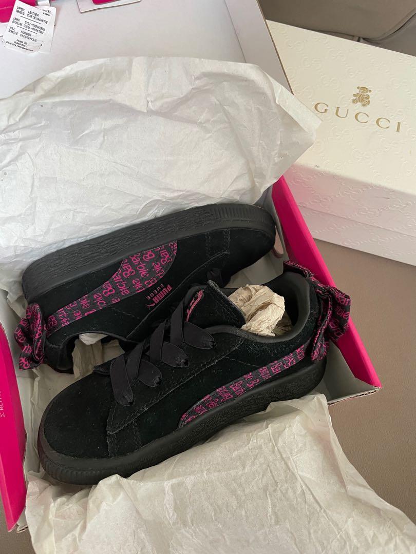 Puma x barbie deals suede classic sneakers