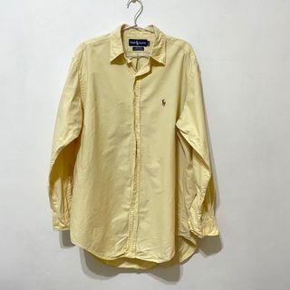 Ralph Lauren 鵝黃襯衫