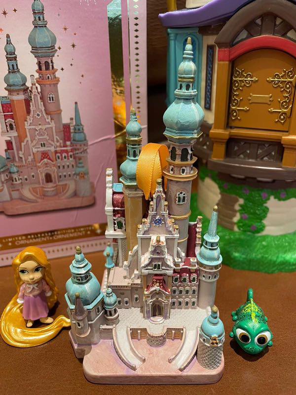 Disney Castle Ornament ラプンツェル rapunzel castle ornament