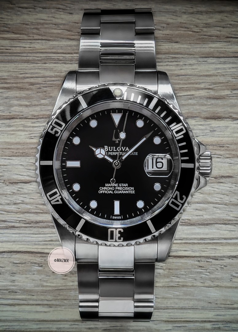 Bulova cheap submariner automatic