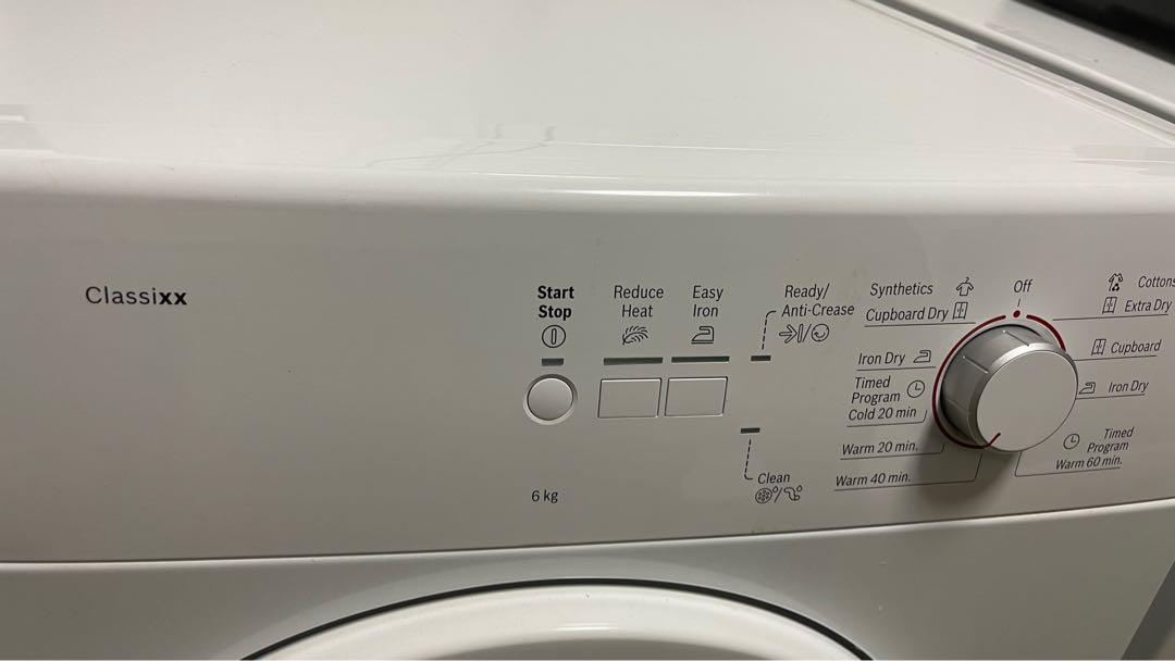 (Rarely used) Bosch washing machine, TV & Home Appliances, Washing
