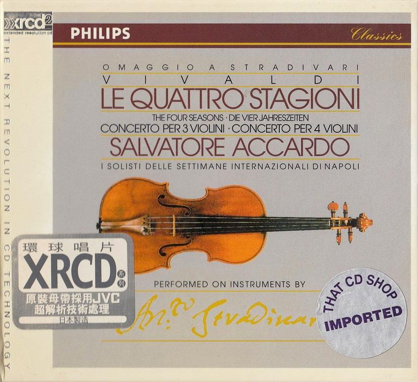 Four　Hobbies　Salvatore　Japan),　in　CDs　Music　Concertos>　XRCD2　The　<Vivaldi　Accardo:　Media,　on　Toys,　Seasons　DVDs　(Made　Carousell