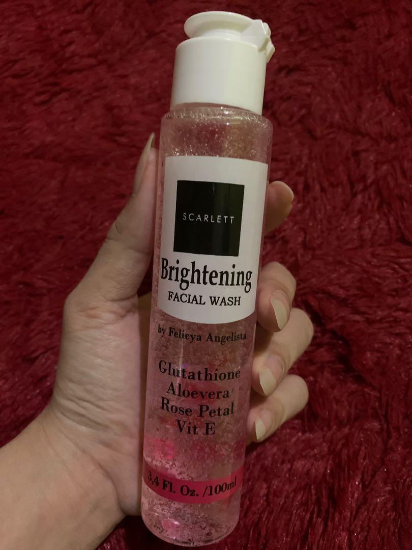 Scarlet sale face wash