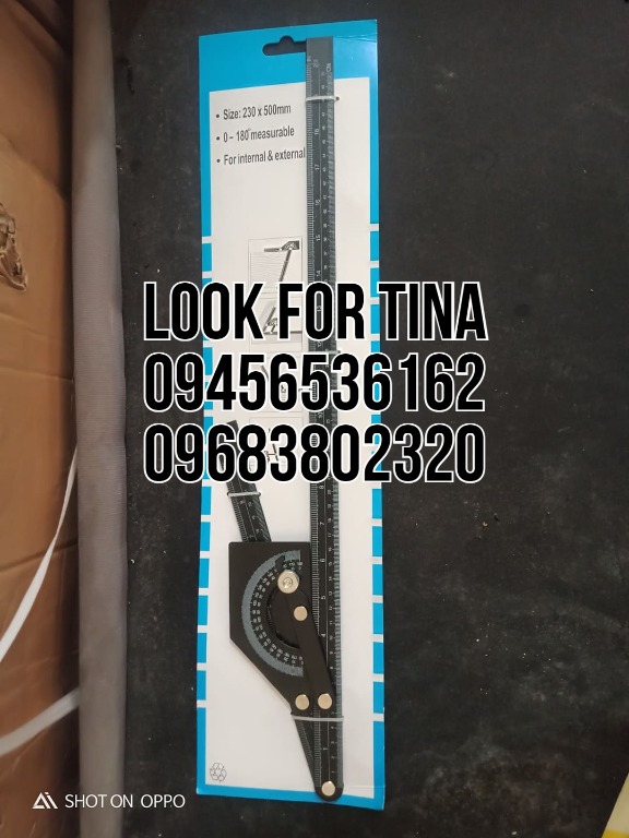 Showa Angle Ruler, Commercial & Industrial, Construction Tools ...