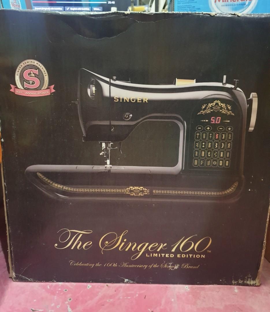 SINGER Sewing Machine 160th Anniversary Limited Edition, TV & Home
