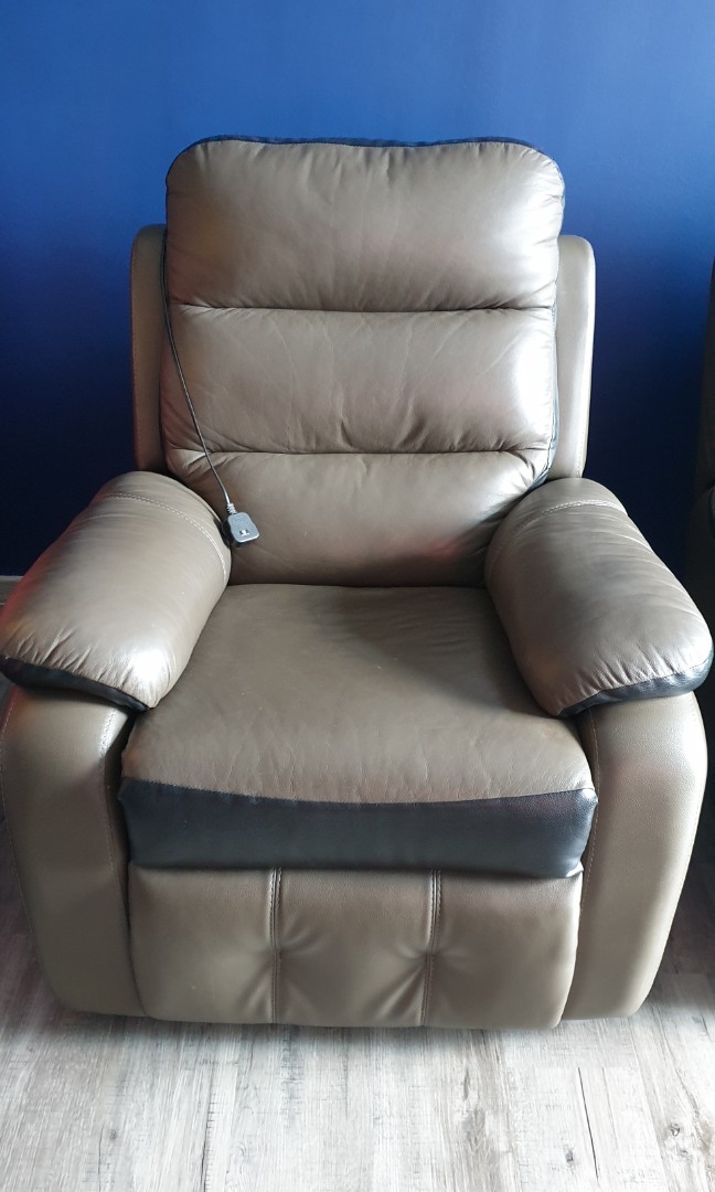 Singleseater Electric Recliner Sofa, Furniture & Home Living