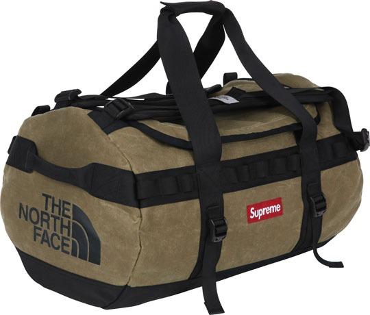 Supreme x The North Face Base Camp Duffle Bag Waxed Cotton 2010