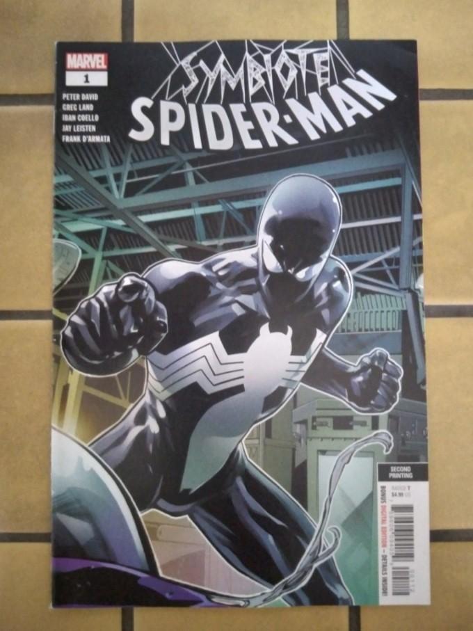 Symbiote Spiderman #1 ( Greg Land - Cover Art ) Cover Price: ,  Marvel Comics, Hobbies & Toys, Books & Magazines, Comics & Manga on  Carousell
