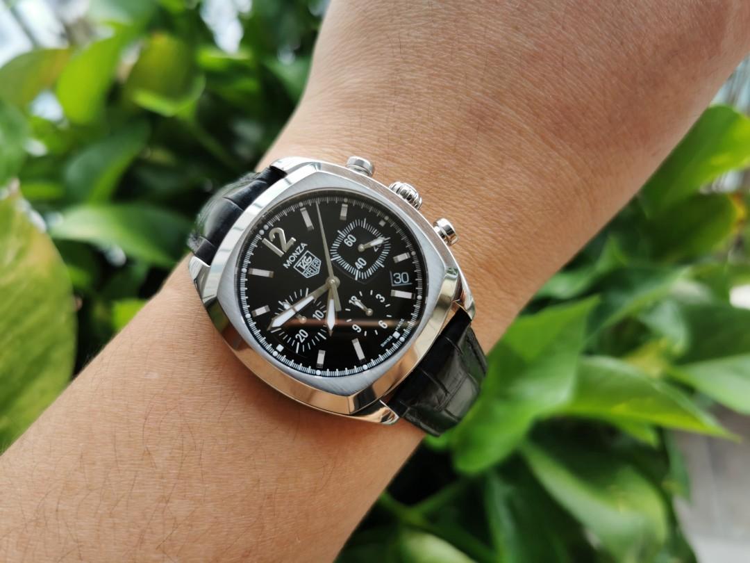 Tag heuer monza automatic clearance