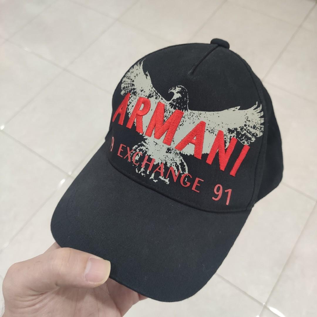 topi armani exchange