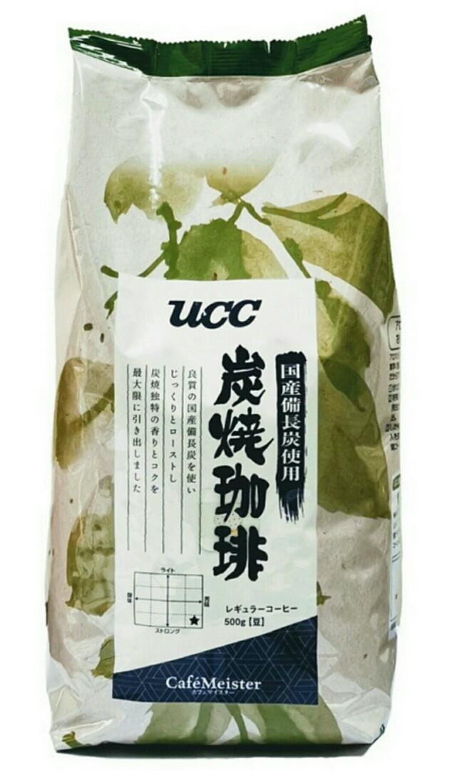 UCC coffee UCC Bincho Charcoal Roasted 碳烧 Beans (500g), TV & Home