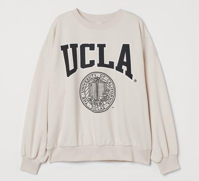 UCLA x H M Sweatshirt Women s Fashion Tops Longsleeves on Carousell