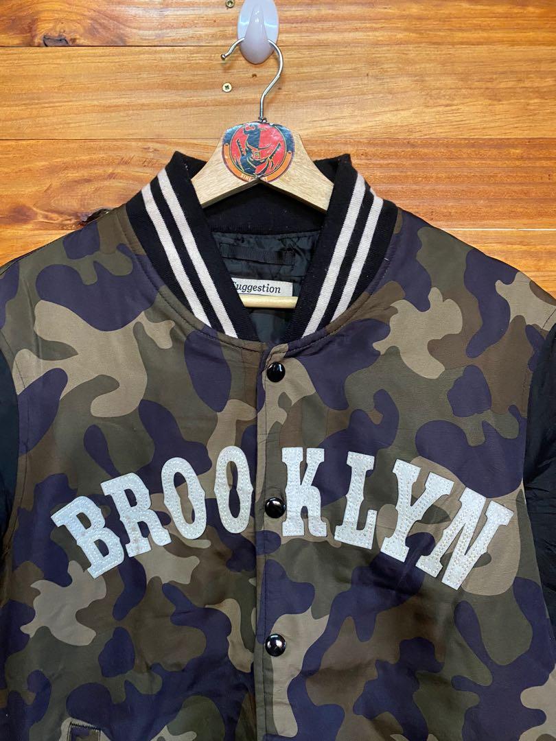 Varsity Camo Brooklyn Jacket, Men's Fashion, Coats, Jackets and