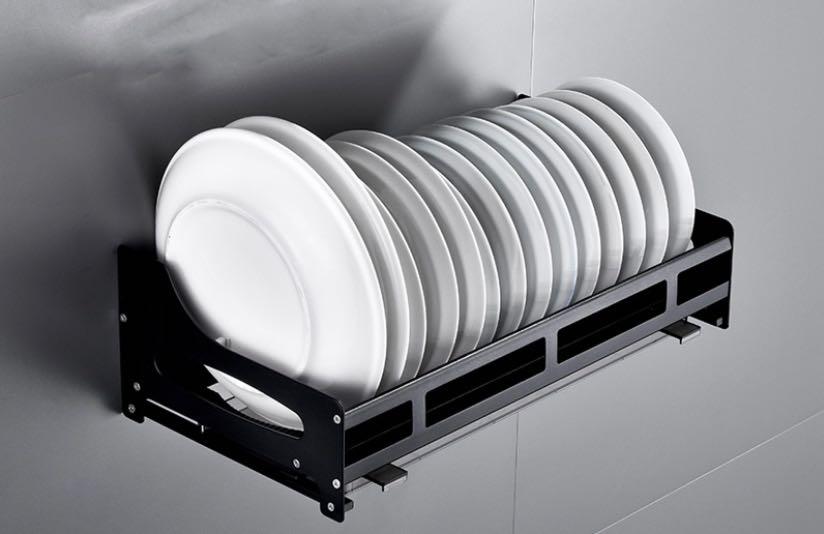 Wallmounted Dish Rack, Furniture & Home Living, Kitchenware