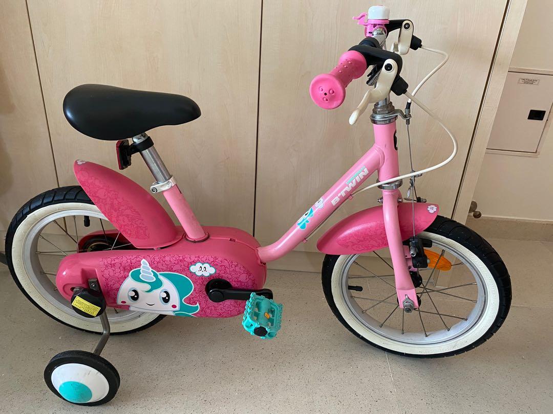 14 inch unicorn bike 3 5 years kids Sports Equipment Bicycles