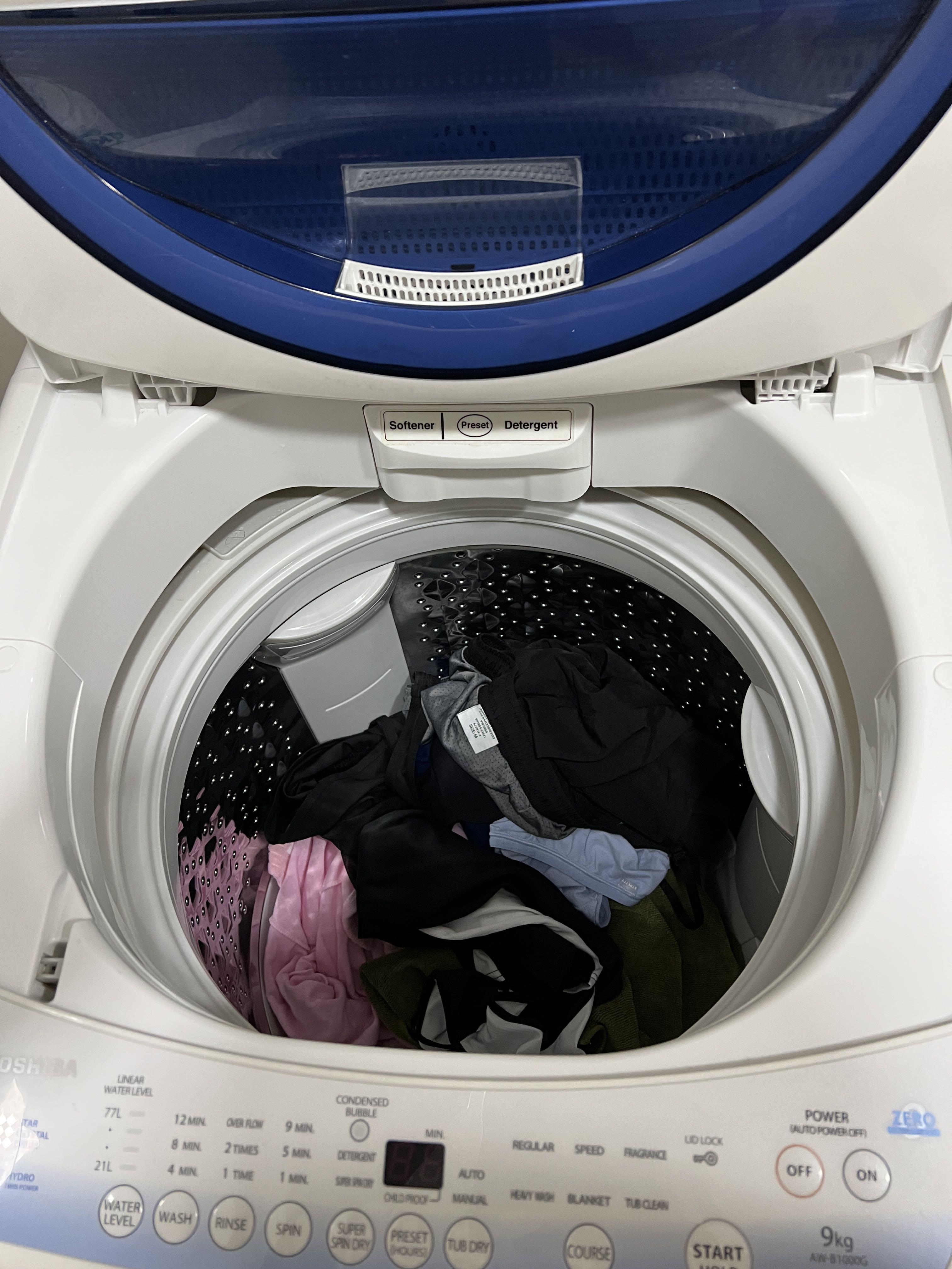 2.5 year old washing machine used by one owner, TV & Home Appliances