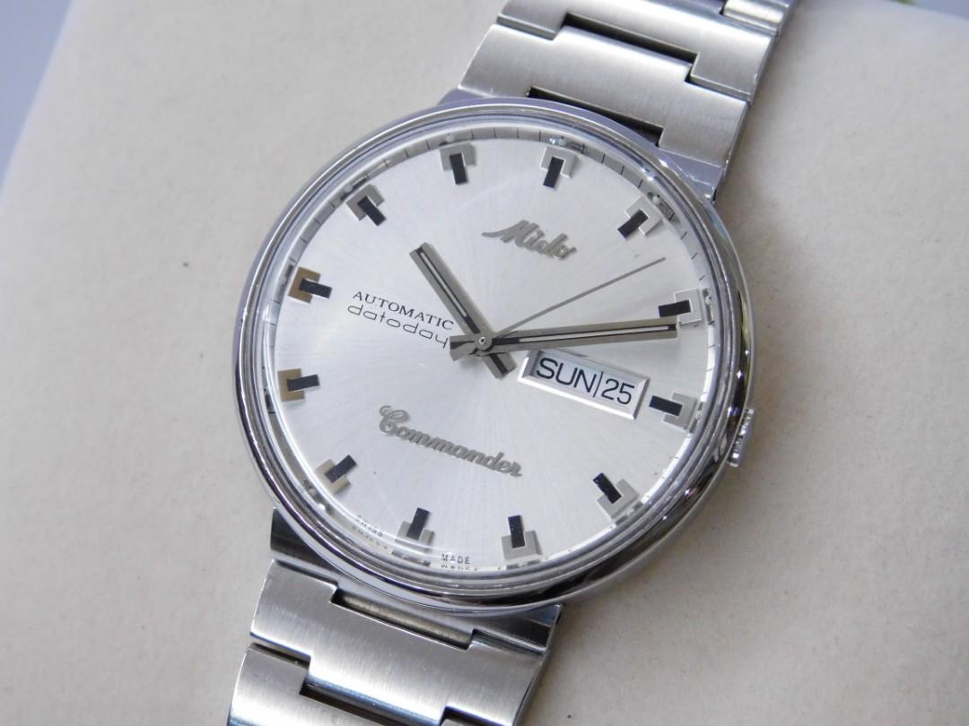 Mido commander sales automatic datoday