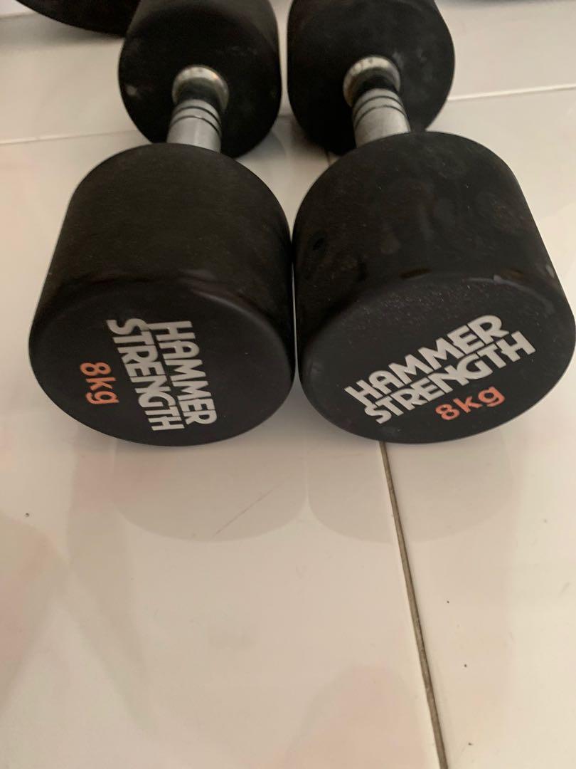 Hammer strength sales free weights