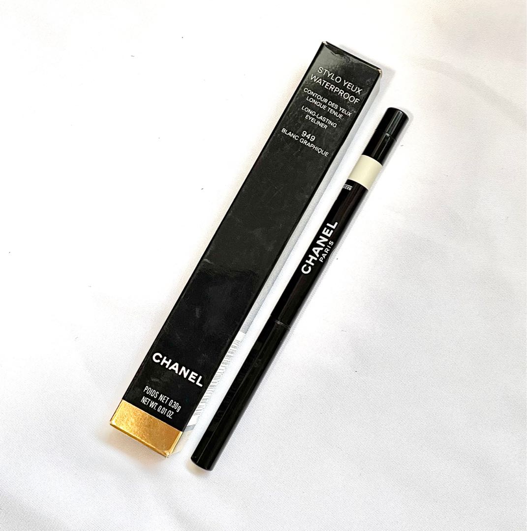 Chanel White Eyeliner Stylo Yeux Waterproof 949 Blanc Graphique Eye Liner  Pencil