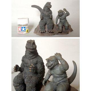 [[極罕]] SON OF GODZILLA 67 哥斯拉 息子 怪獸島 ( 完成品 Painted Kit) 情景模型 diorama model kit kaiju in box 東寶大怪獸 [日本玩具公司 REDS.INC 己執]