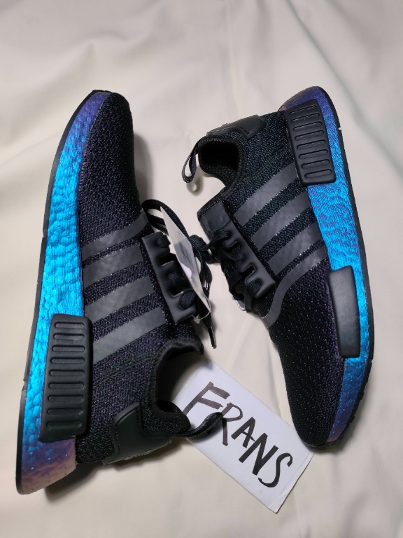 Adidas nmd r1 top goodbye gravity black