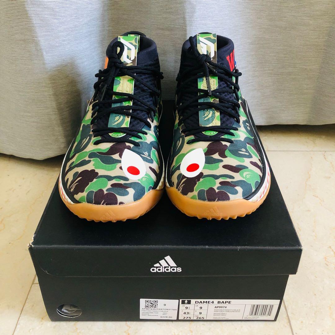 Adidas x bape store dame 4 2x