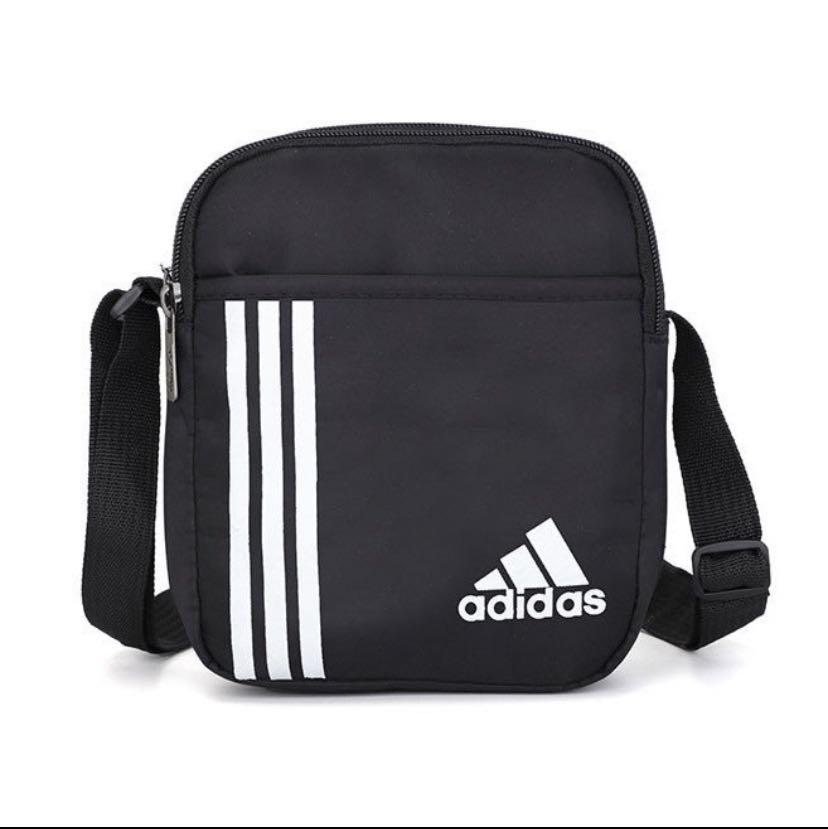 Leather satchel Adidas Black in Leather - 15774759