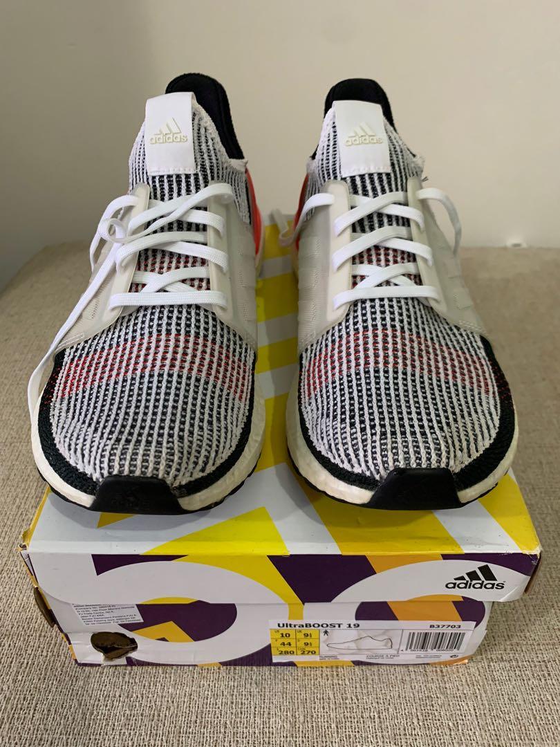 Adidas Ultraboost 19 9.5UK Men s Fashion Footwear Sneakers on