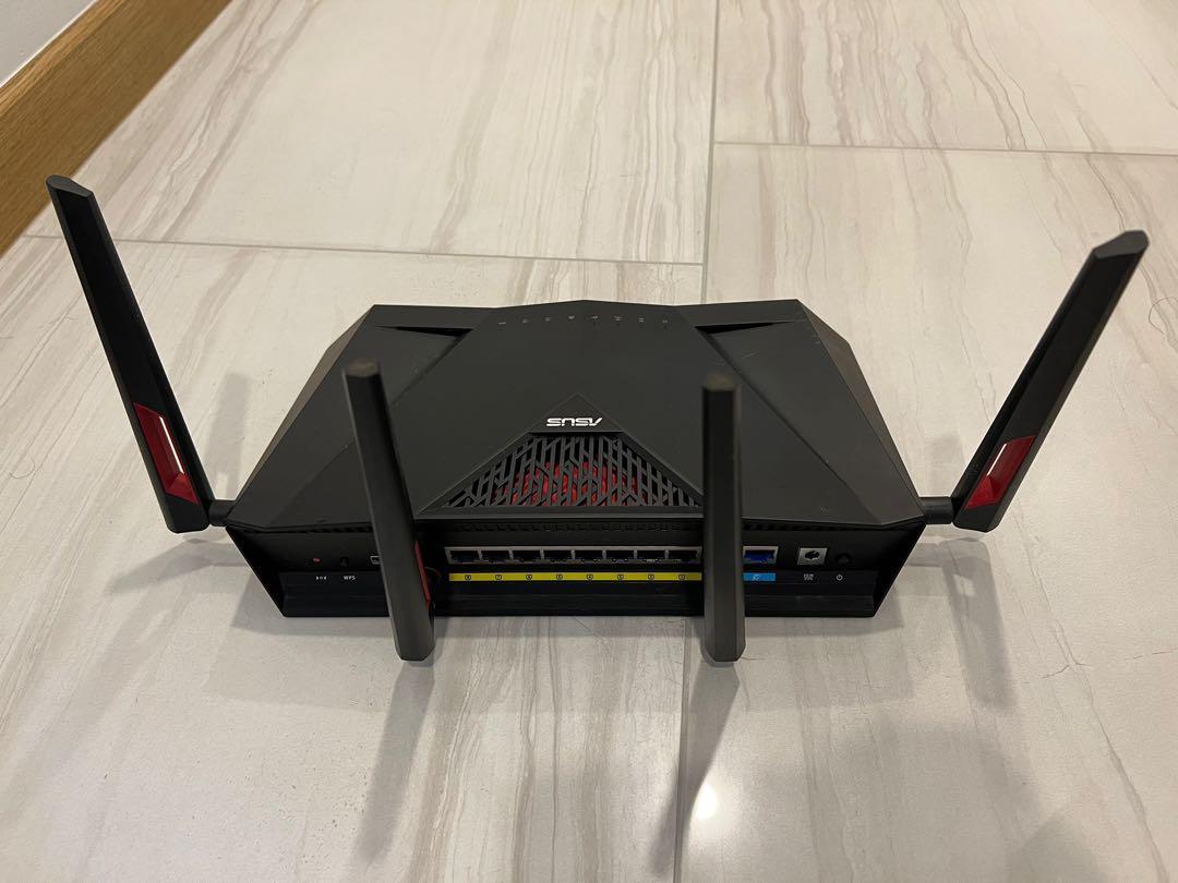 Asus AC3100 Router, Computers & Tech, Parts & Accessories, Networking ...