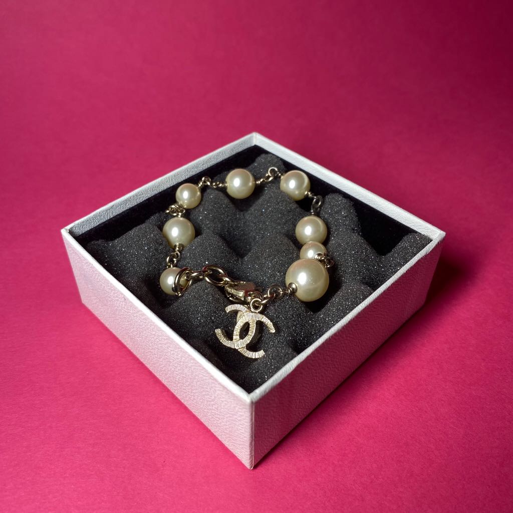 Authentic Chanel Pearl Bracelet