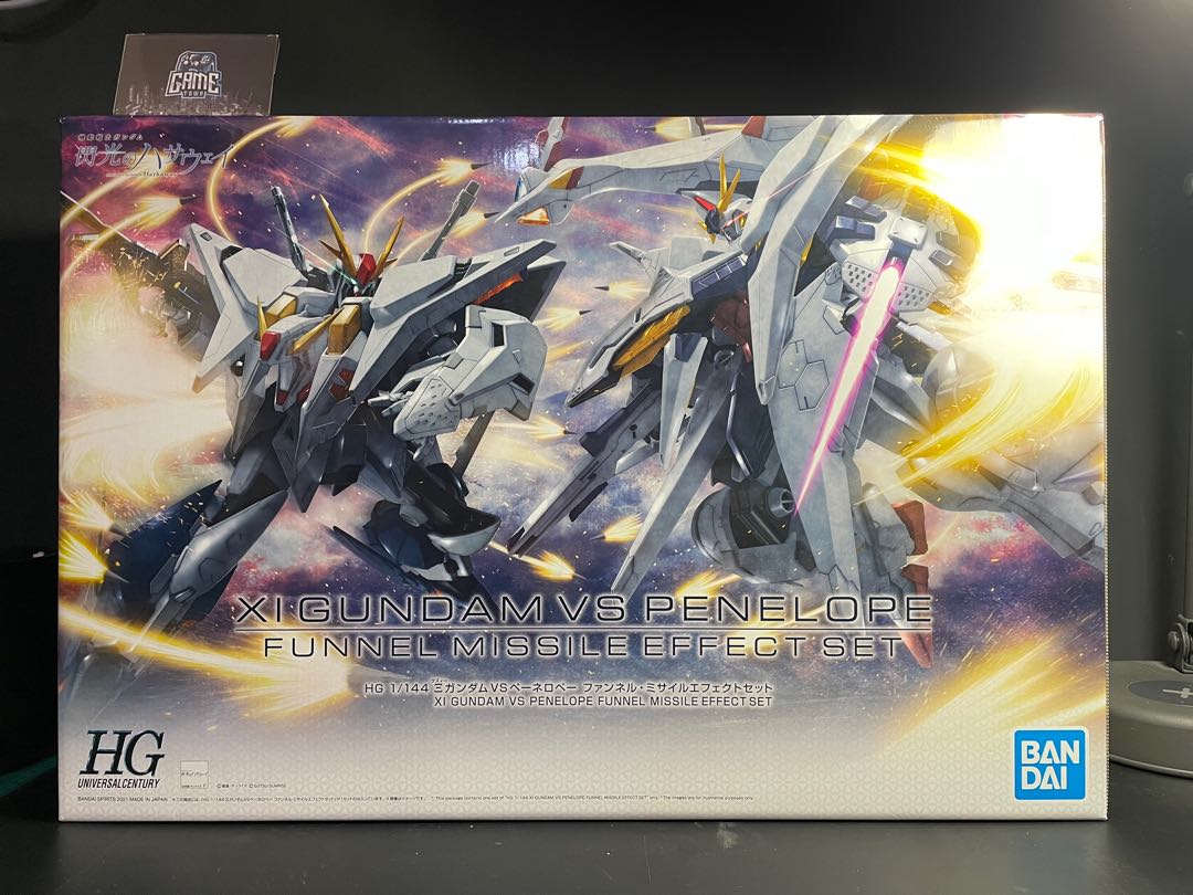 HGUC 1/144  Xi Gundam VS Penelope Funnel Missile Effect Set
