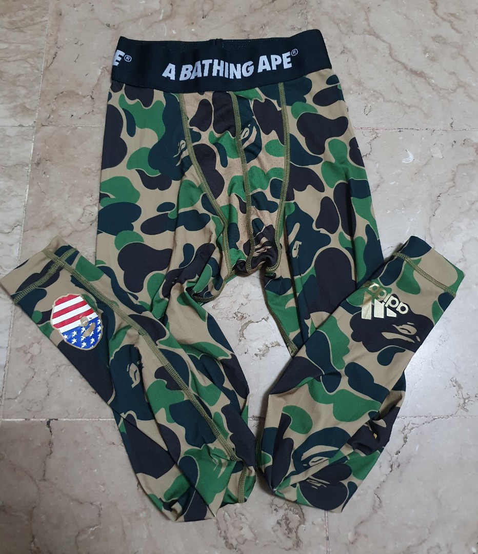 Adidas sales bape tights