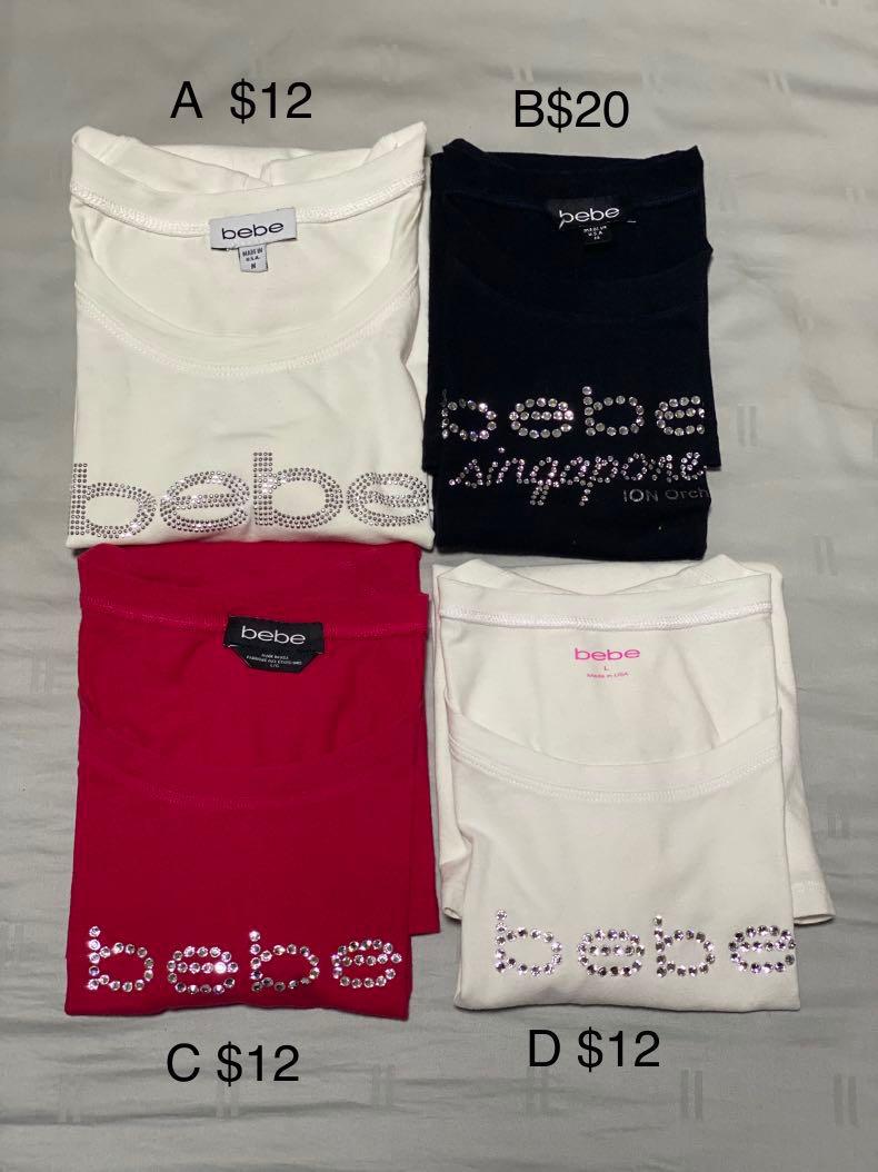 Bebe, Men's Fashion, Tops & Sets, Tshirts & Polo Shirts on Carousell