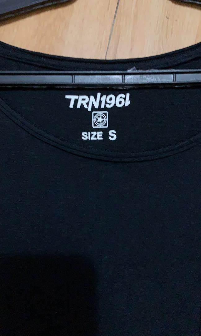 Black Terranova muscle tee raw neck cut (Category: Tshirts & Polo Shirts ) located in Paranaque City. Submitted by chippycoco (Listing ID 1118704562, Image 2). Description: Slightly used. Sf at buyers expense.