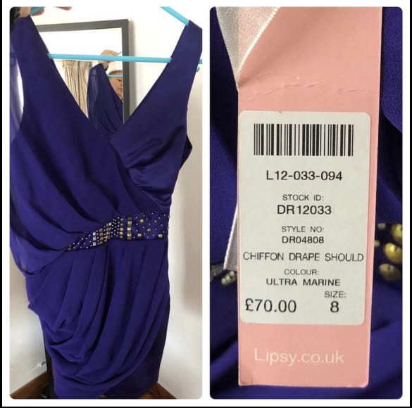Lipsy dress purple sales