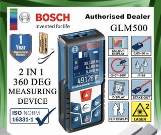 Bosch laser measure glm 500 sale