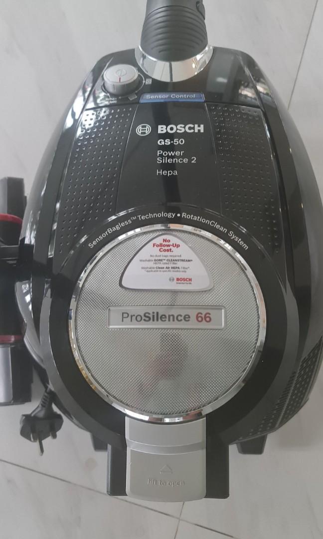 Bosch GS50 Silence Power 2 ProAnimal, TV & Home Appliances, Vacuum