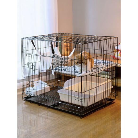 Cat cage 2 tier discount