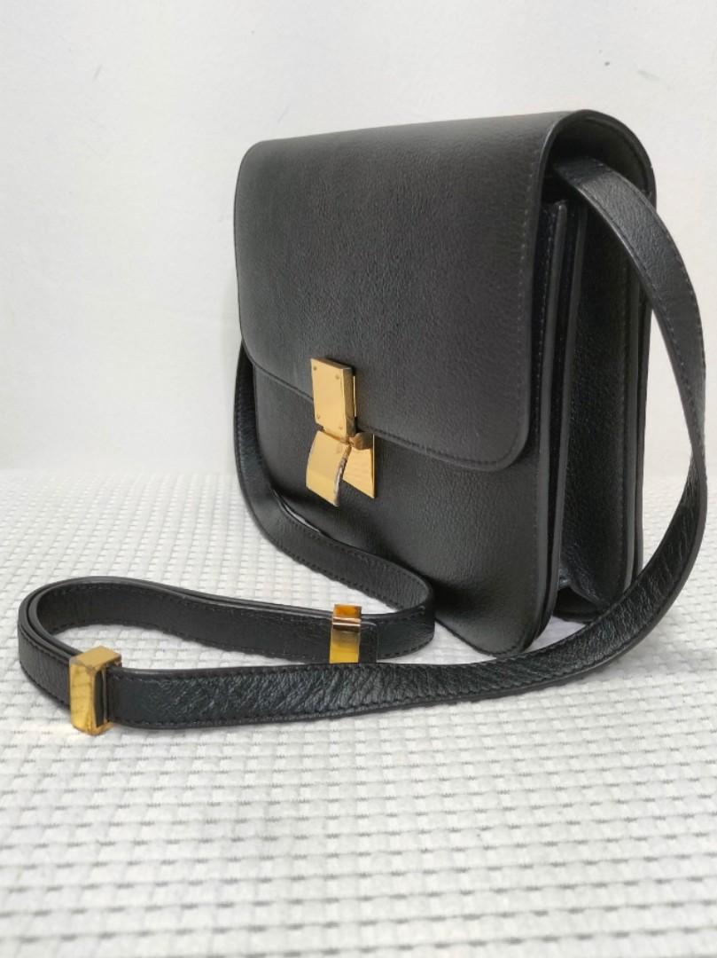 Celine goatskin box bag outlet