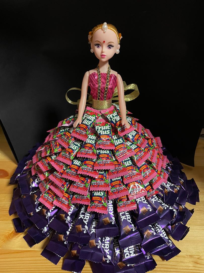 Chocolate barbie doll store
