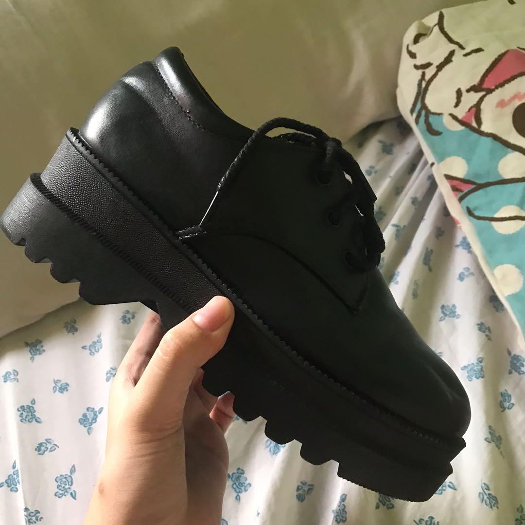 Midnight high school hellcat chunky platforms on sale