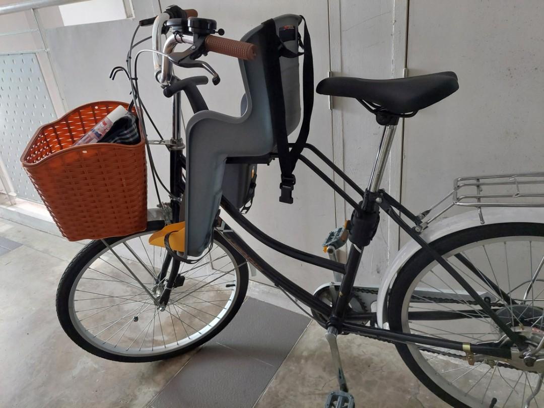 Bike with baby clearance seat for sale