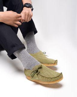 Clarks Original Lugger Forest Green