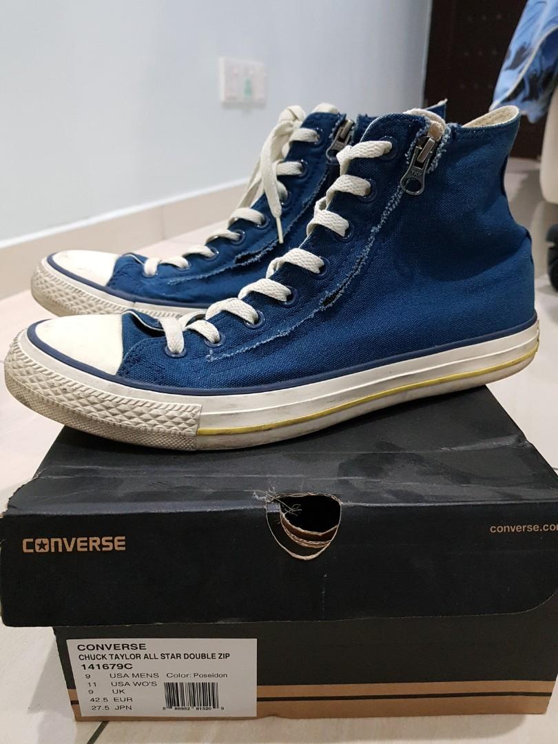 Converse all star chuck taylor double zip store