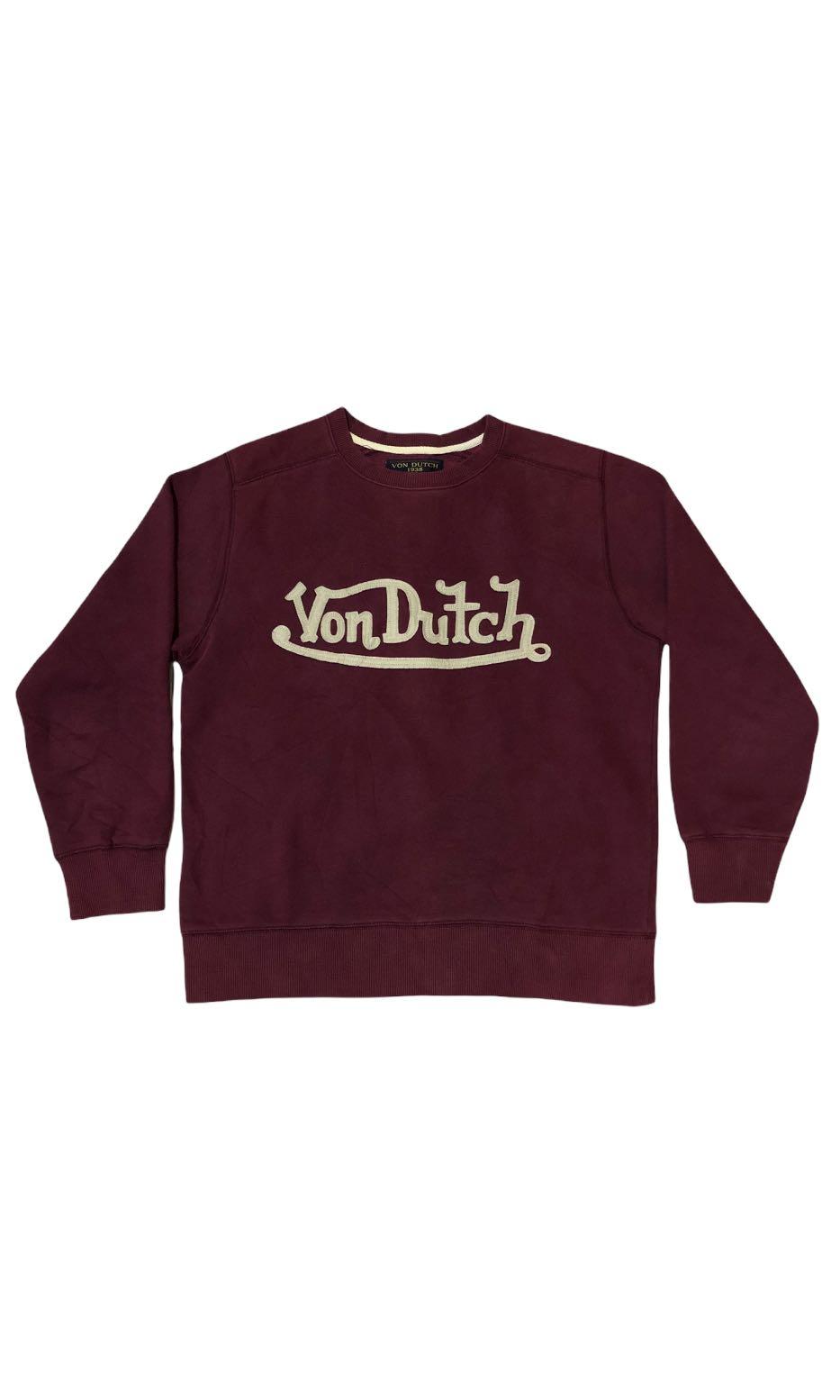 Crewneck Von Dutch Fesyen Pria Pakaian Atasan di Carousell