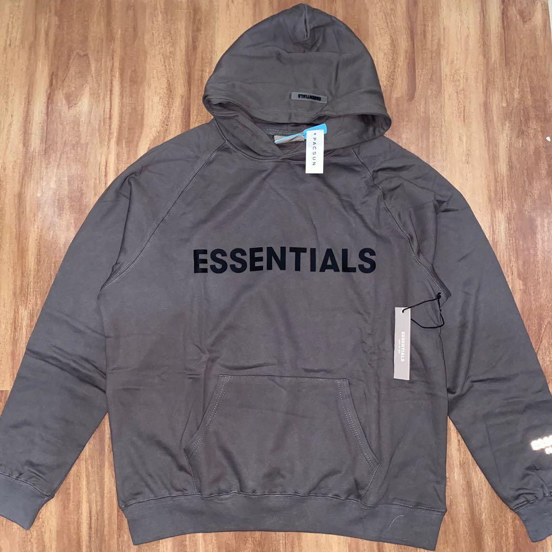 ESSENTIALS FEAR OF GOD HOODIE (Category: Hoodies) located in Subic. Submitted by ec_rack (Listing ID 1118617114, Image 2). Description: ☑️ available for pre order only ☑️ ETA 10-14 days ☑️ Sizes: S M L XL ☑️ premium quality ₱1,799 plus shipping fee. Message us to inquire/purchase 🙌🏻.