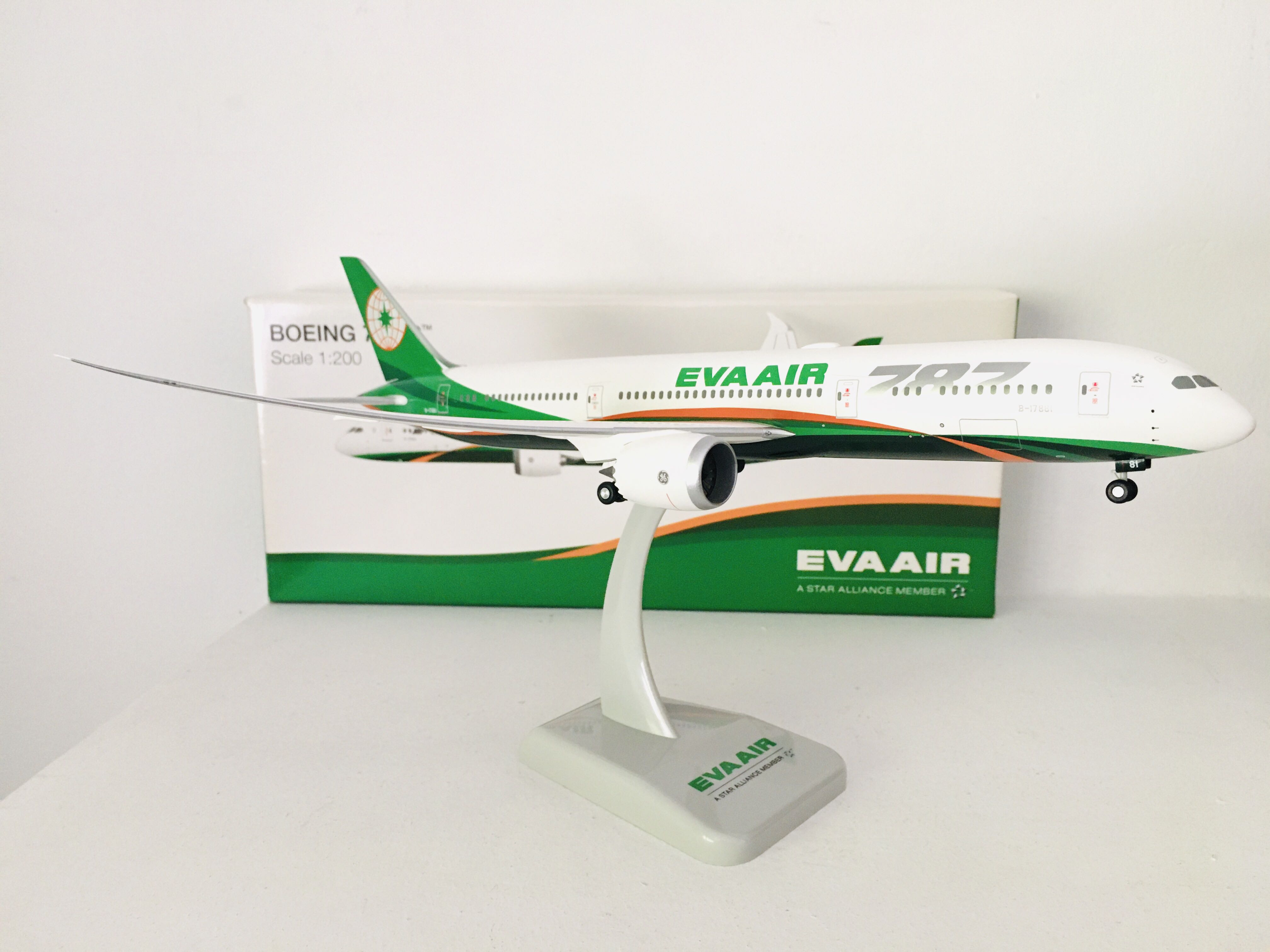 Eva air shop toy plane